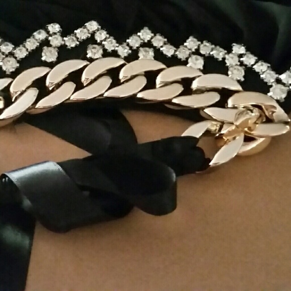 High Lo Tie Neck Embellished Halter Backless Dress - Picture 3 of 6